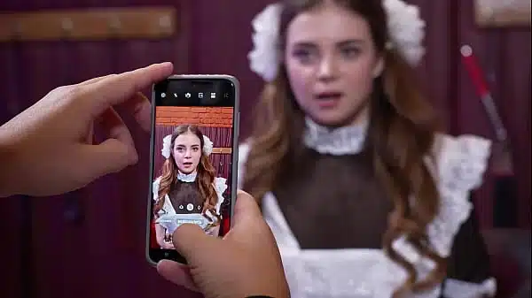 After school, she went to visit a OLD neighbor