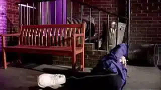 Hot blondes, Anna Lovato and Michelle Thorne, dressed in some provocative fishnet…