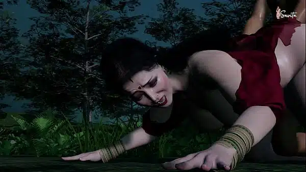 Indian cheating wife Savita seduces her brother-in-law and has sex with him in the Jungle. – Savita Bhabhi