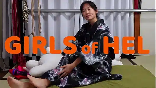 Japanese model masturbates after a photoshoot