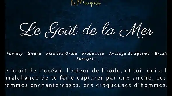 Le Goût de la Mer – French audio porn mermaid blowjob