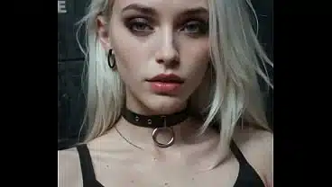 Preview Teaser – Ai POV Hot Emo Blonde Goth Busty Girl Beautiful Babe Titfuck Anal and Facial Cumshot