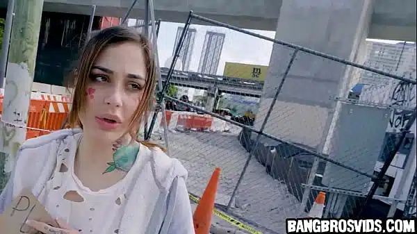 She needs money and it’s her lucky day