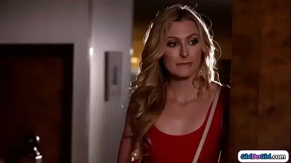 Stepdaughter sucks on stepmoms big tits