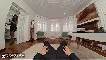 VRB Trans: Busty Shemale Boss Sucks Your Dick And Fucks During Phone Talk With Husband pt.1