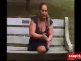 Chubby Amputee Adult Video Outdoors