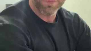 Construction worker blowing load after three days of saving!