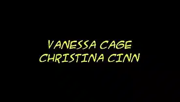 Rubbing her shoulders and kissing her neck, Christina’s hands couldn’t help but wander…