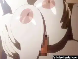 Big tits gets fondled and sandwiches a cock