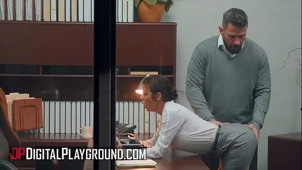 Busty (Alexis Fawx) fucking her boss in the office – Digital Playground