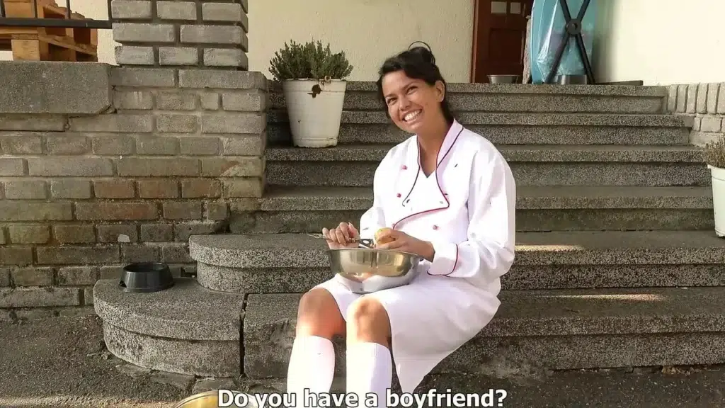 czech streets cook with huge tits and mega clit