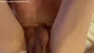 顔射してお掃除フェラしてもらった