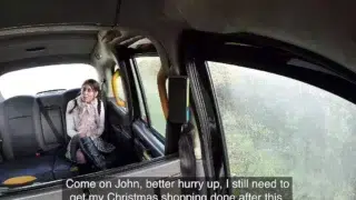 Fake Taxi British babe Sahara Knite gives great deepthroat