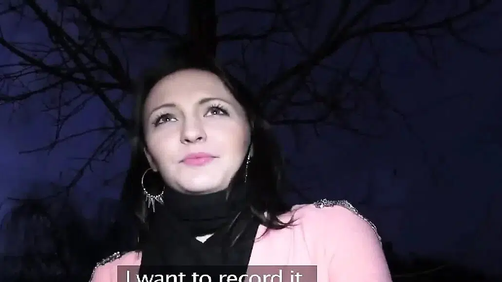 HornyAgent Black haired babe fucks to get fake modelling