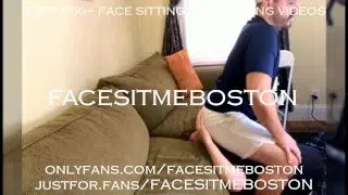 I told you, “you are my furniture, and now you are part of the couch”. You are my chair!