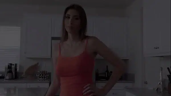 MILF Angelina Diamanti teasing before taboo fucking