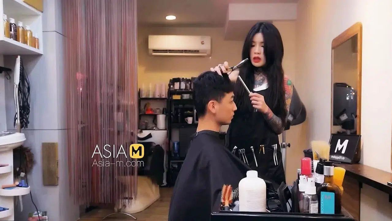 ModelMedia Asia-Barber Shop Bold Sex-Ai Qiu-MDWP-0004-Best Original Asia Porn Video
