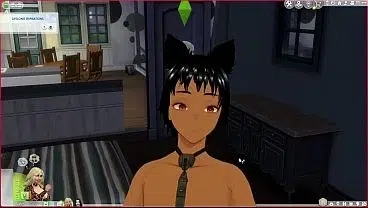 Sims 4 – More daily life and having sex on the table and bed