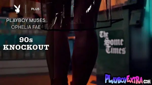 Smoking hot teen Ophelia Fae stripping and glistening under the city lights