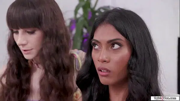 Stepdad anals asian tgirl stepdaughter and her shemale bff