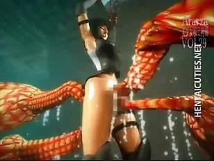 up 3D hentai cutie gets fucked