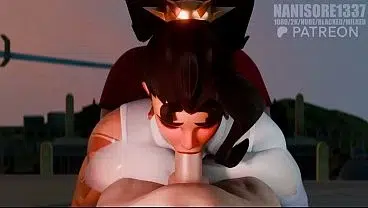 Vendetta Sloppy blowjov POV Overwartch 2