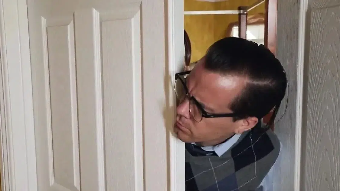 Blond whore rides juicy big dick