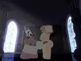 Carmilla jerks off a horny futa in roblox