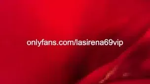 Horny LaSirena Making Herself Wet