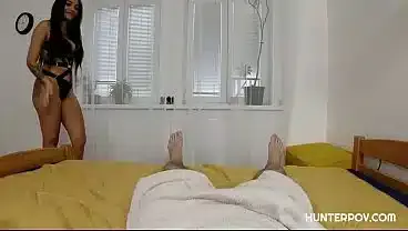 Hot Brazilian babe has some POV fun