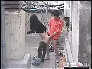 Owned outdoor in voyeur brunette teen