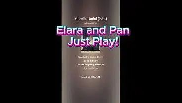 Elara and Pan play and fuck after making reaction vids!