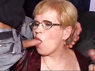 German Granny Threesome