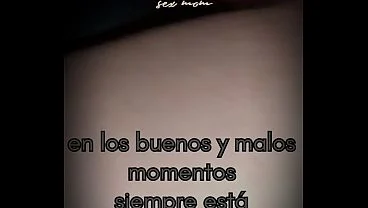 Hijo. Todo un caballero, responsable, pero en casa cuando cojemos es delicioso