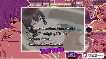 [HUMAN VOICED] Yuki Suou is Your Bratty Princess—and You Are Her Pet! (Tokidoki Bosotto Russia) [Petplay, Denial, Multiple Choices, Mistress, Blowjob, Creampie, Femdom] (Public Version)