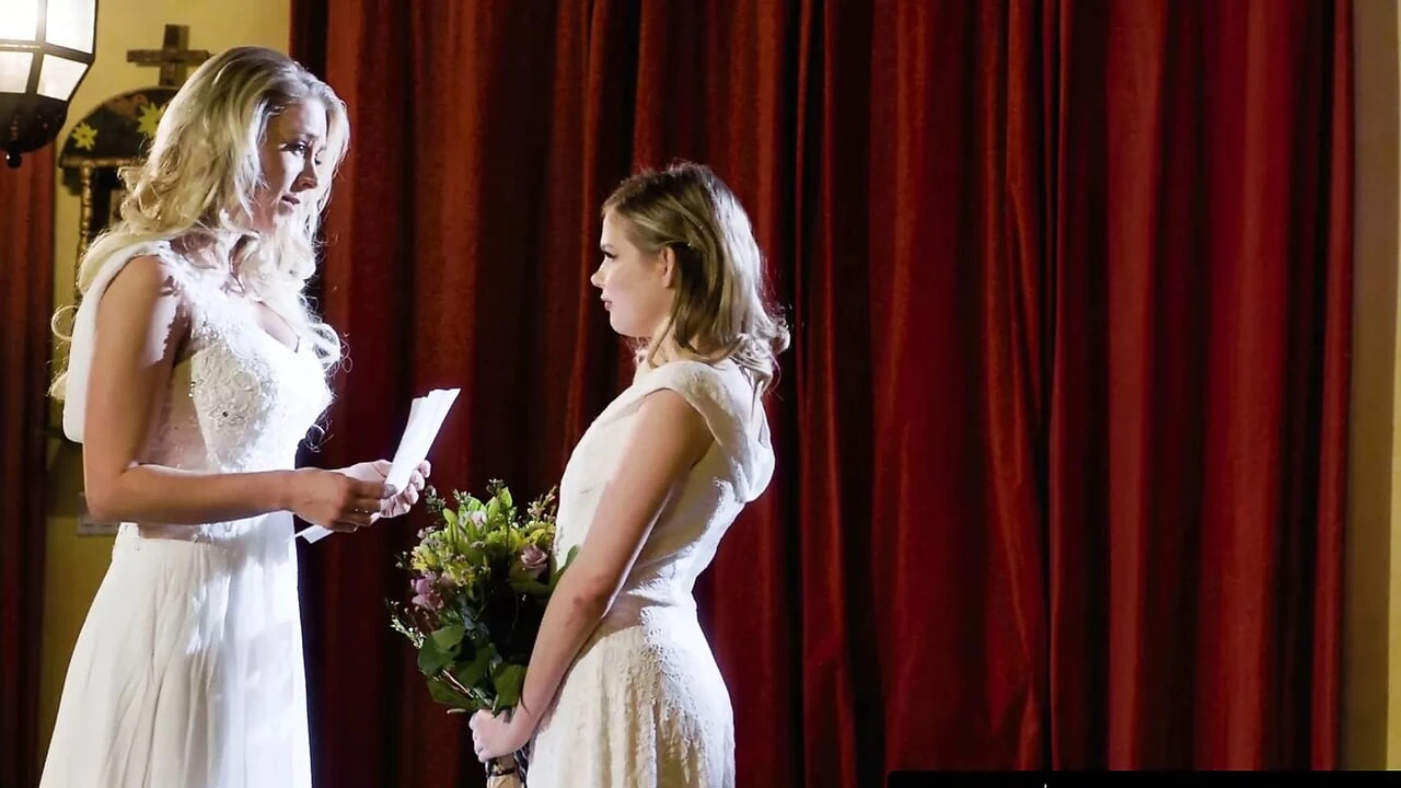 MOMMY’S GIRL – Bridesmaid Katie Morgan Bangs Hard Her Stepdaughter Coco Lovelock Before Her Wedding