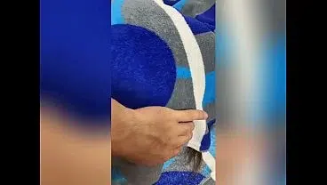 RAPIDIN a escondidas Levanto su sabana y NO AGUANTÓ las ganas Gime muy Rico y me la cogí Video grabado con el celular