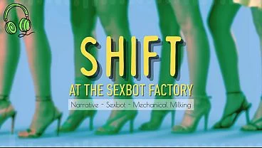 Shift at the Sexbot Factory – French accent narrative sex story