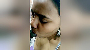 Today Exclusive- Most Demanded Tamil Wife Blowjob And Eating Cum 2