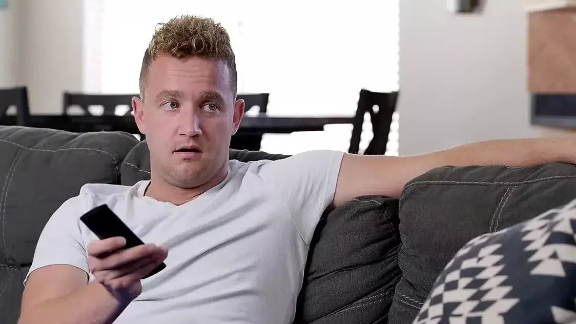 Busty Redhead Annabel Redd Rides Roommate’s Big Cock – S14:E12