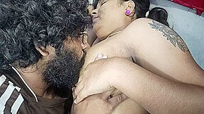 Hot Romance With Wife Ass Kiss And Boobs Suck