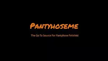 Hot Wife KItty Fucks Her First Black Guy She Wears Tan Pantyhose For Him