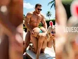 Mansion Blondes Down for Anything Orgy (AI gen)
