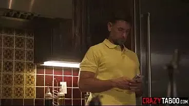Stepfather Ryan Driller fucked teen stepdaughters naughty teen girlfriend