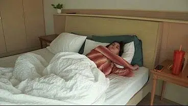 Woke Up Wet and Called Him – Pillow Humping Turns Dildo Fuck