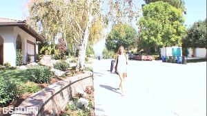 Sexy blonde american teen is happy to fuck her tight pussy a hard cock