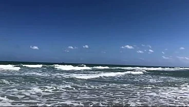 AMAZING BEACH DAY OCEAN AND SKY