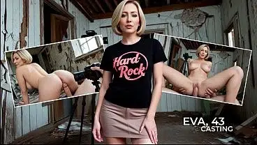 Casting a sexy MILF in an abandoned house.