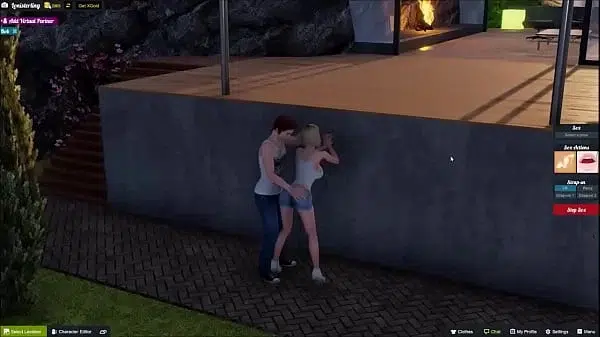 CGI Couple Blowjob and Screwing Sex – cgisexgames.com