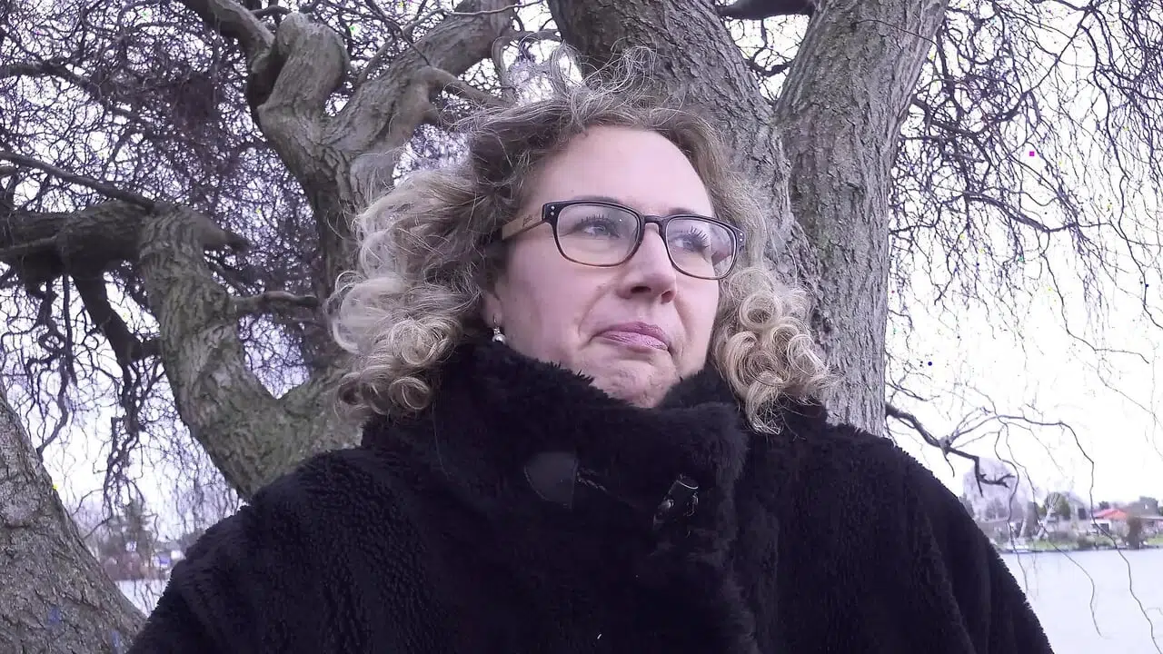 GERMAN SCOUT – Big natural Tits BBW Mature Kathy Deep Pickup for Casting Fuck